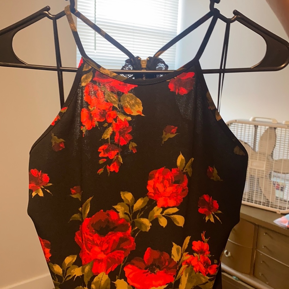 Windsor floral romper